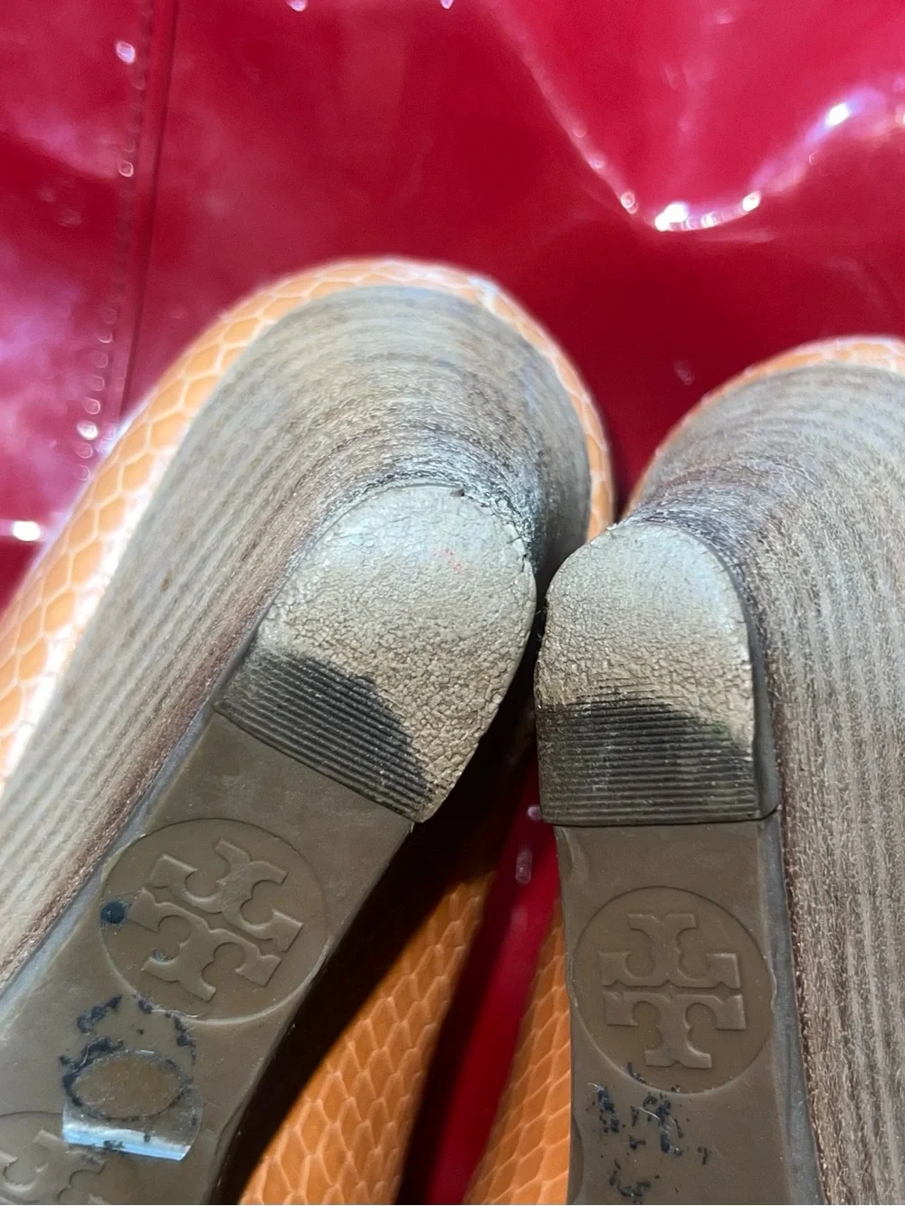 Tory Burch tan leather